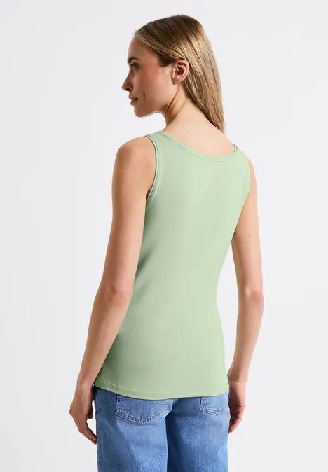 Basic Top soft jade green