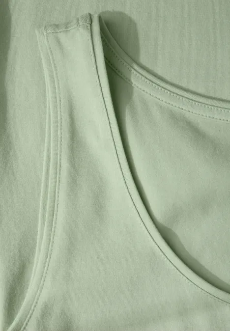 Basic Top soft jade green