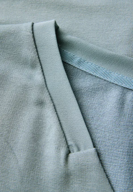 V-Neck T-Shirt arona blue