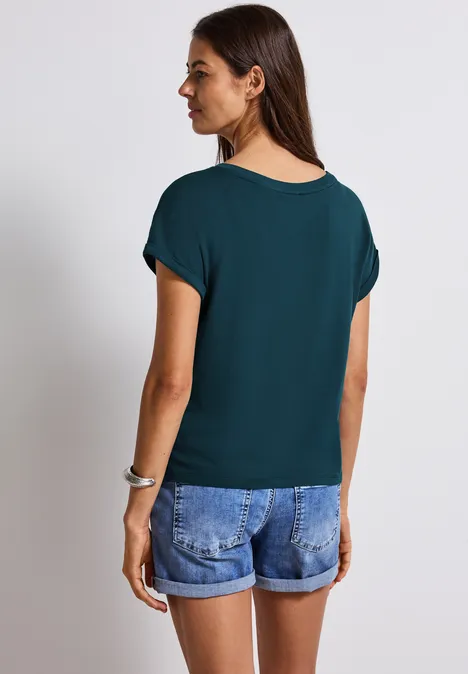 Strukturmix Shirt tide blue