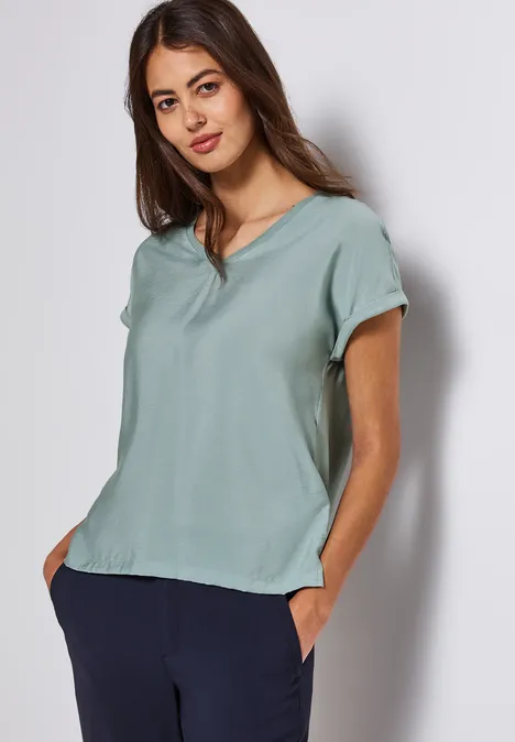 Strukturmix Shirt arona blue