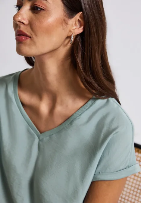 Strukturmix Shirt arona blue