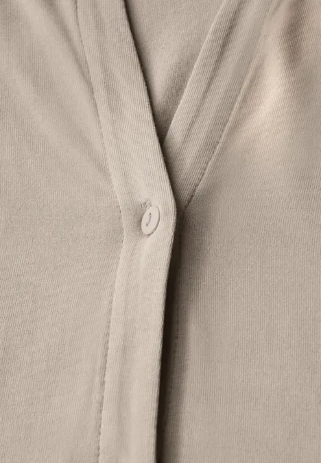 Shirt im Tunika-Look morning beige