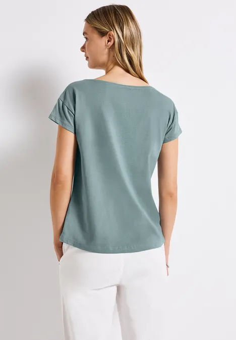 Shirt mit Wording arona blue