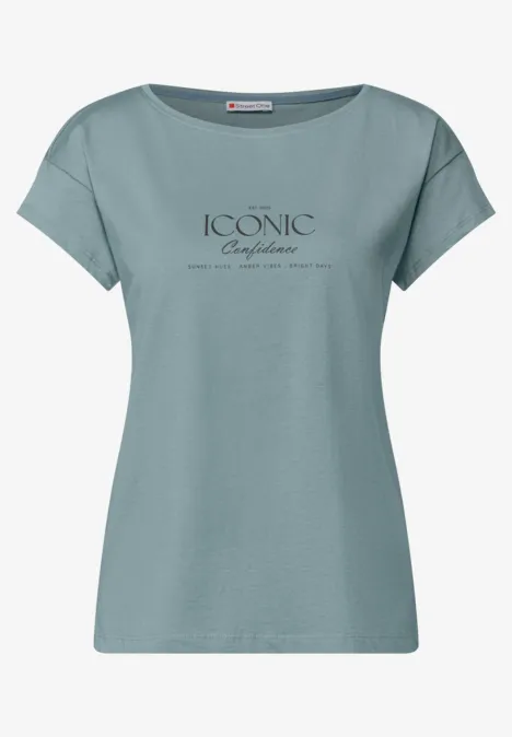Shirt mit Wording arona blue