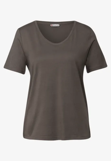 Basic T-Shirt nomad brown