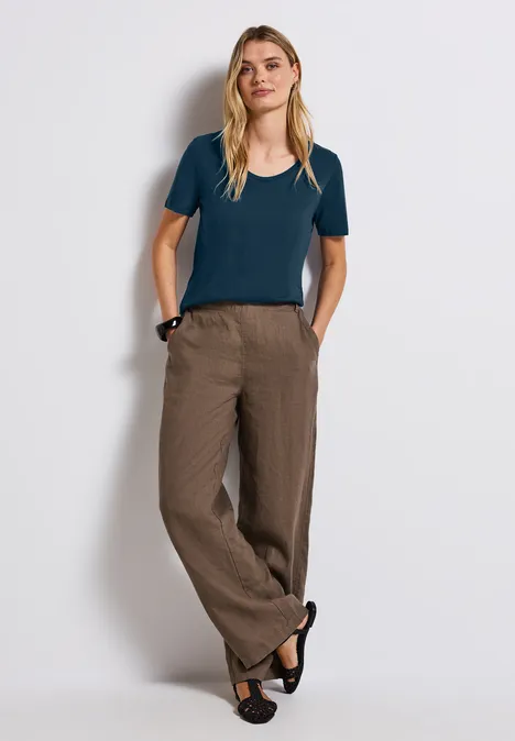 Basic T-Shirt tide blue