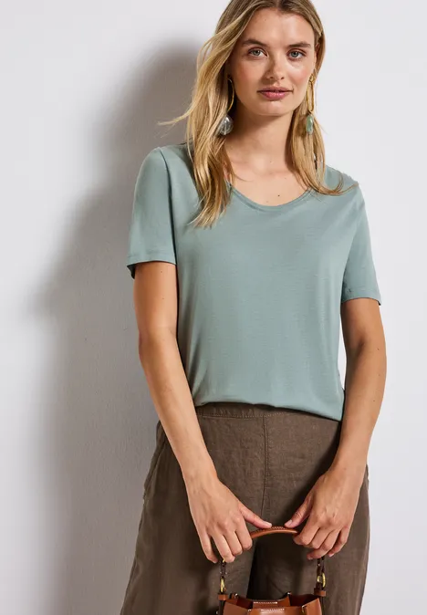 Basic T-Shirt arona blue