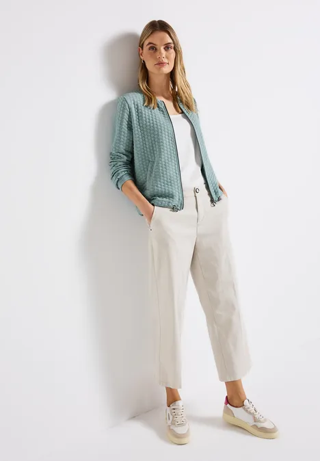 Leichte Strukturjacke arona blue