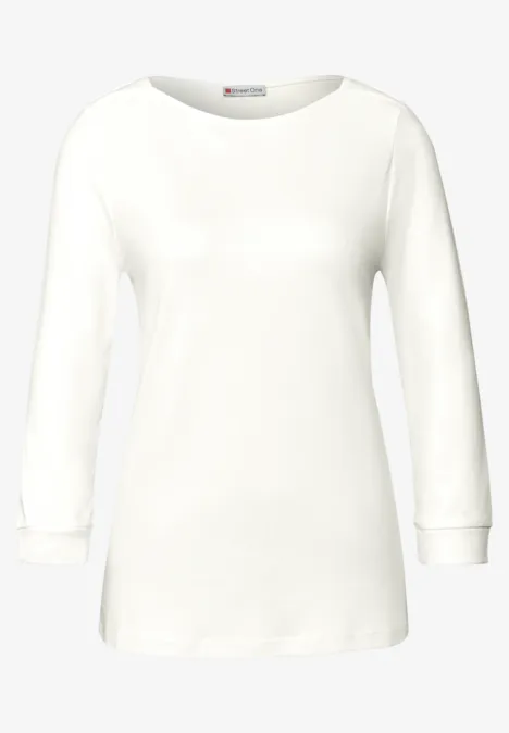 Basic U-Boot Shirt off white