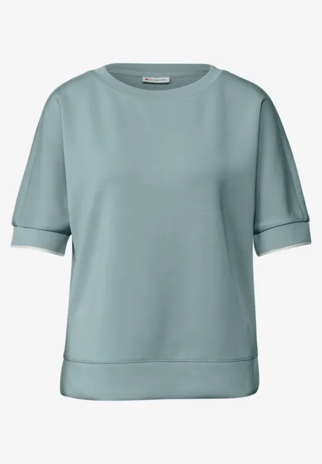 Silk-Look Shirt arona blue