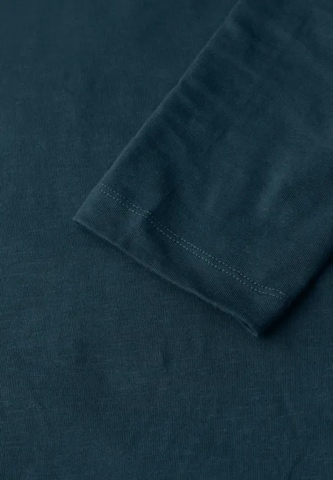 Shirt mit 3/4 Arm tide blue