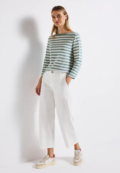 Gestreept onderzeeër shirt arona blue