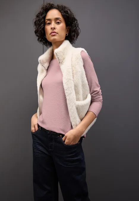 Softes Melange Shirt powder pink mel.