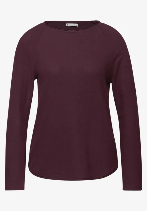 T-shirt doux mélangé Jazz Berry