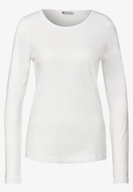 2er-Pack Langarmshirts off white/faded rose