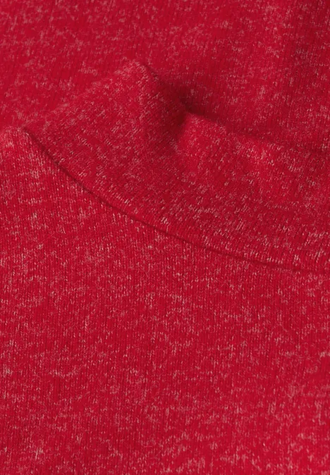 Softes Turtleneck Shirt racing red mel.