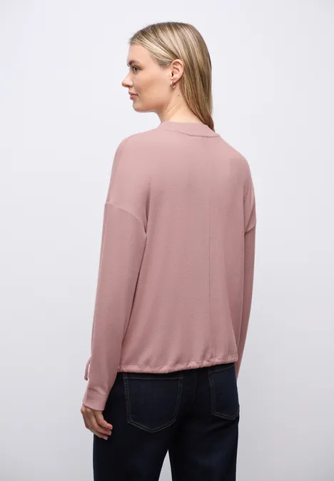 Softes Turtleneck Shirt powder pink mel.