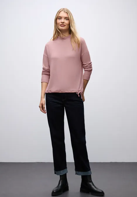 Softes Turtleneck Shirt powder pink mel.