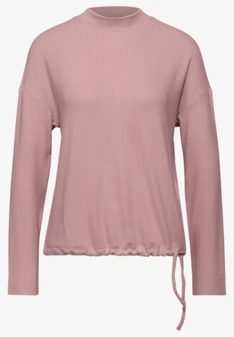 Softes Turtleneck Shirt powder pink mel.