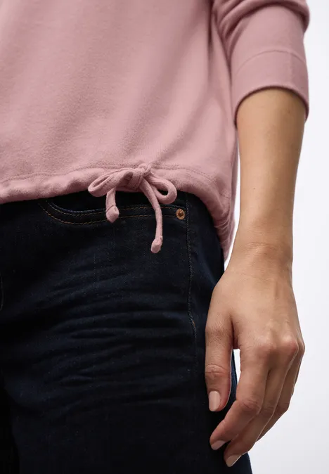 Softes Turtleneck Shirt powder pink mel.