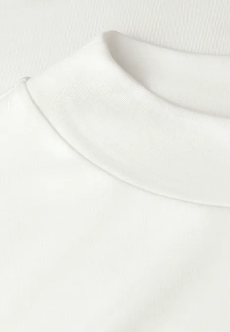 Basic col shirt off white