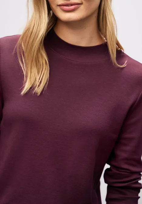 Basic col shirt noble red