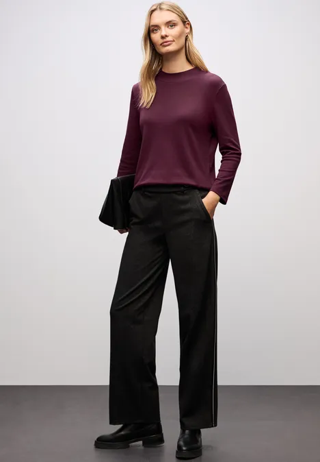 Basic col shirt noble red