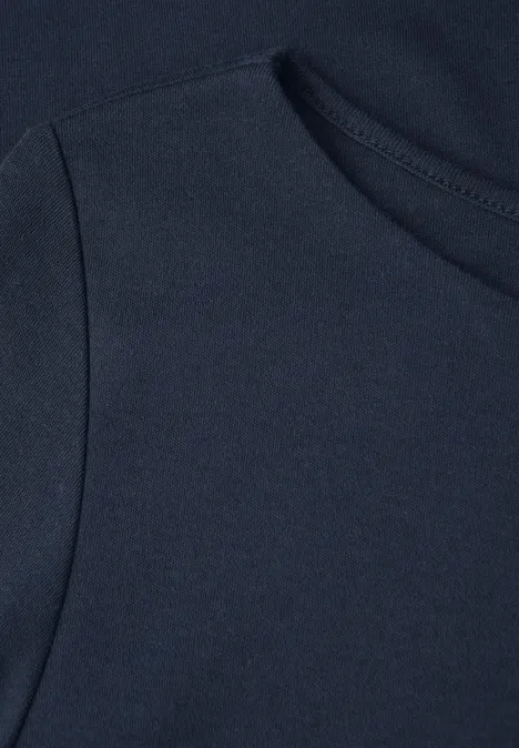 Basic shirt met lange mouwen deep blue