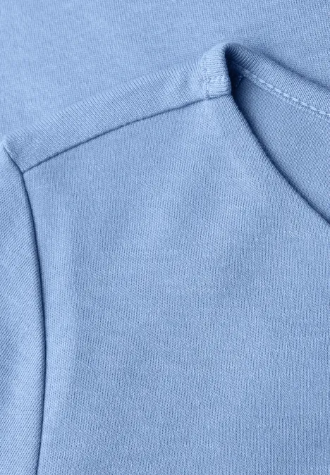Basic shirt met lange mouwen null