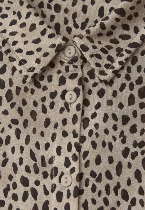 Leo-Shirt im Tunika-Shirt sanded beige