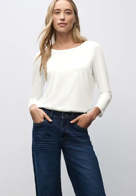 Longstyle Shirt off white
