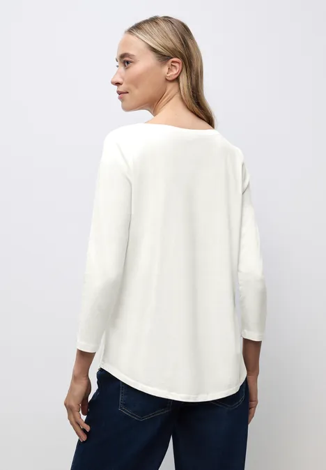 Longstyle Shirt off white