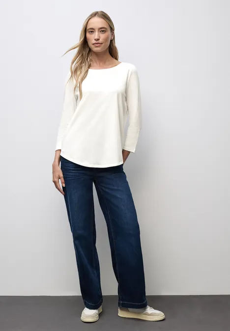 Longstyle Shirt off white