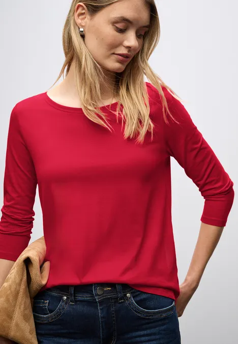 Longstyle Shirt racing red