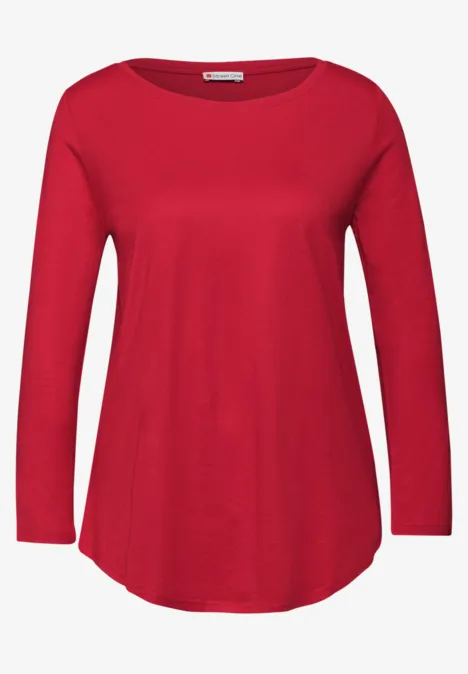 Longstyle Shirt racing red