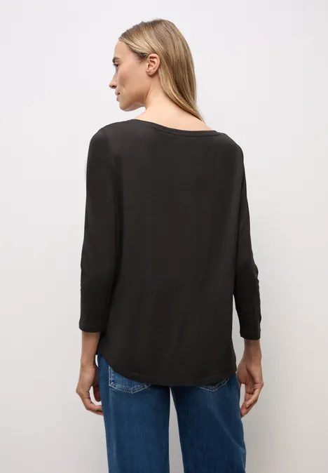 Longstyle Shirt darkest brown