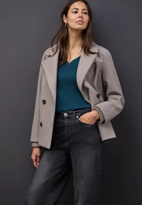 Top mit Knopfdetail tide blue Top mit Knopfdetail tide blue