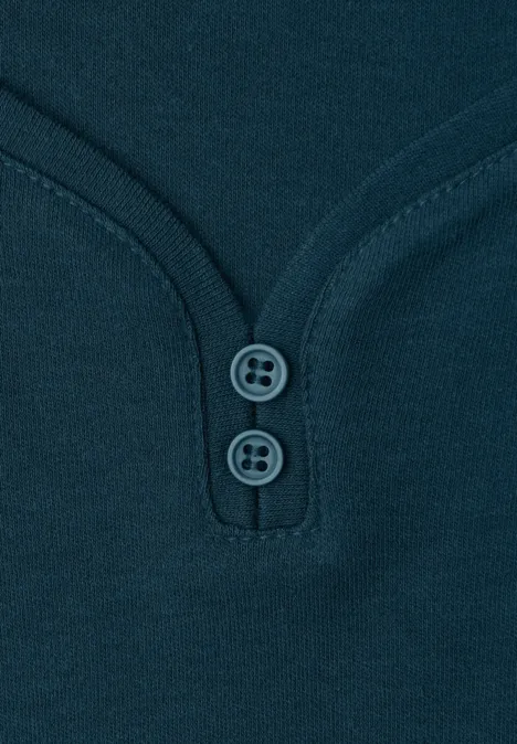Top mit Knopfdetail tide blue Top mit Knopfdetail tide blue