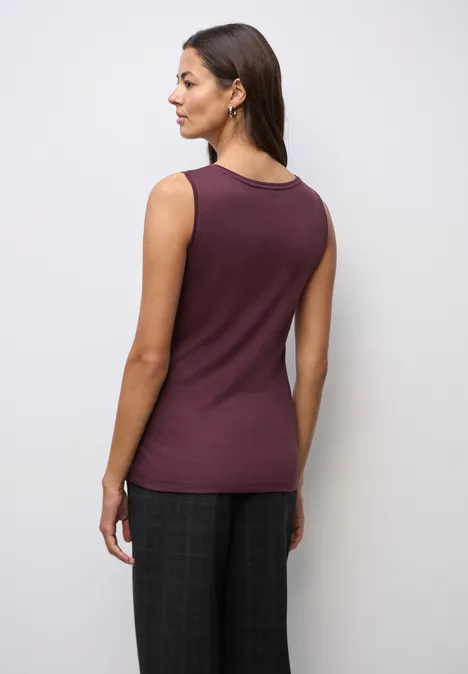 Top avec détail de boutons Jazz Berry Top avec détail de boutons Jazz Berry