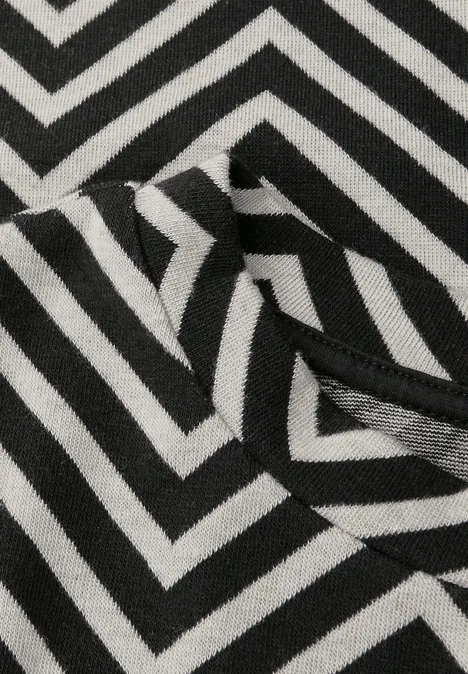 Wzorzysta koszula z żakardu Black Wzorzysta koszula z żakardu Black