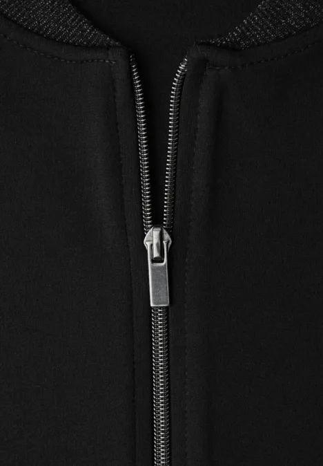 Blouson avec détails scintillants Black Blouson avec détails scintillants Black