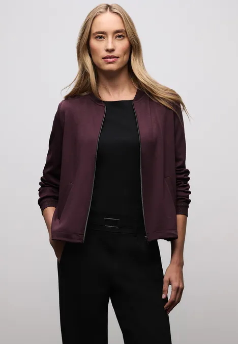 Blouson met glitterdetails Jazz Berry