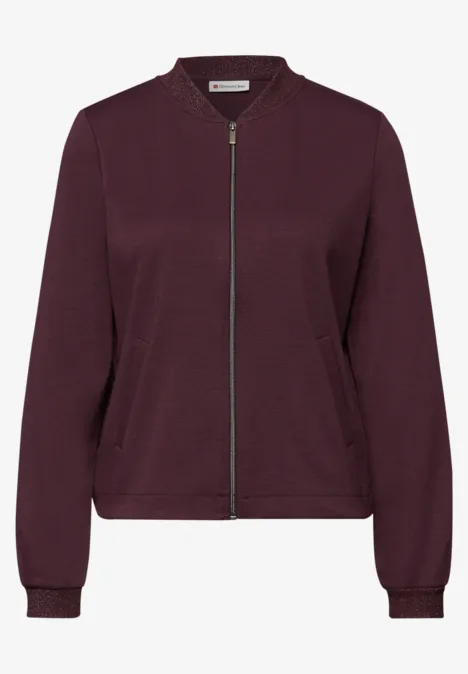 Blouson met glitterdetails Jazz Berry