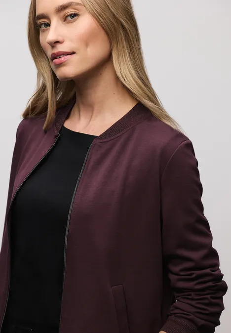 Blouson met glitterdetails Jazz Berry