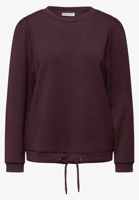 Silk-Look Shirt jazz berry