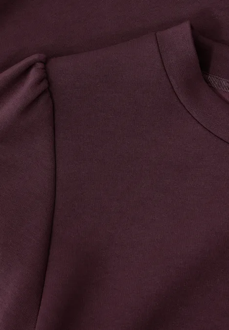 Silk-Look Shirt jazz berry