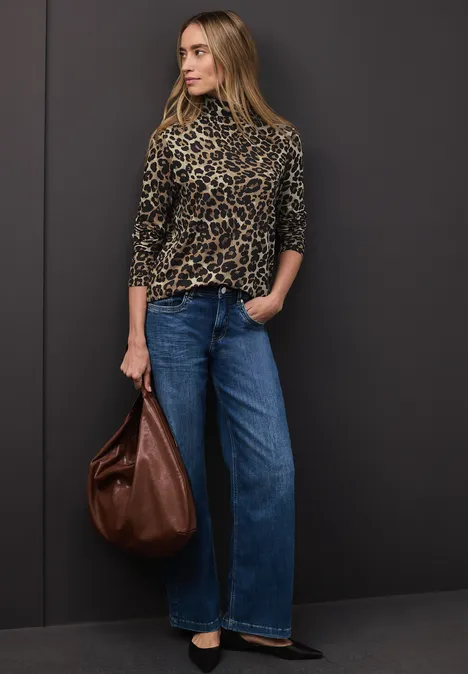 Leo Rollkragenshirt mocha glow