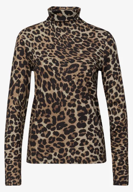 Leo Rollkragenshirt mocha glow