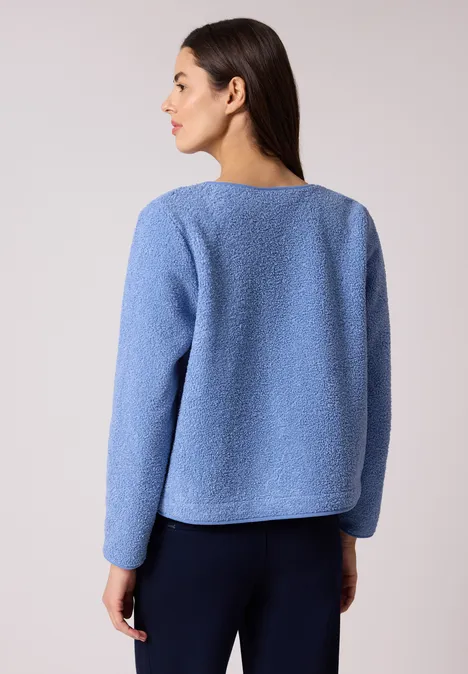 Veste souple bonnet blue